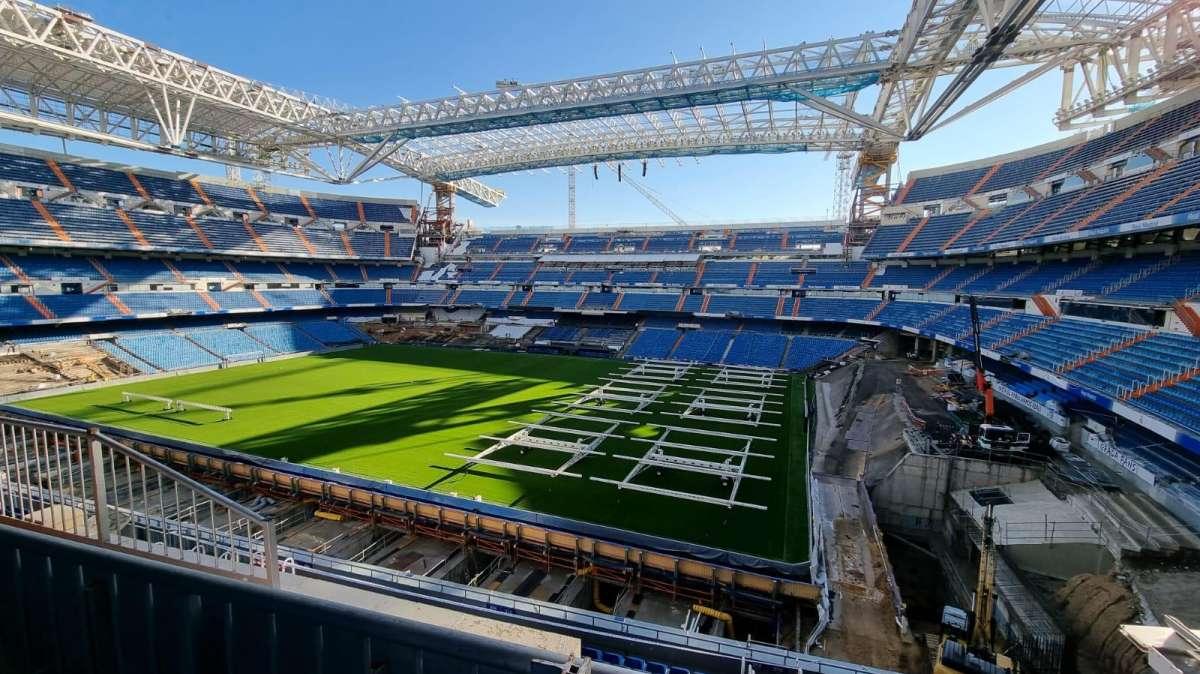 Así van las obras del Estadio Santiago Bernabéu: día 17 de octubre 