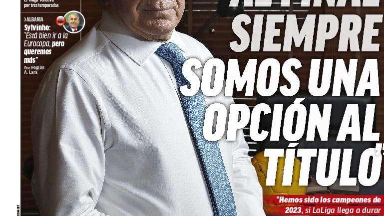 PORTADA | Marca: "Güler 2024. La perla turca espera debutar en enero"