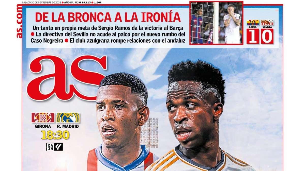 PORTADA | AS: "LaLiga busca líder"