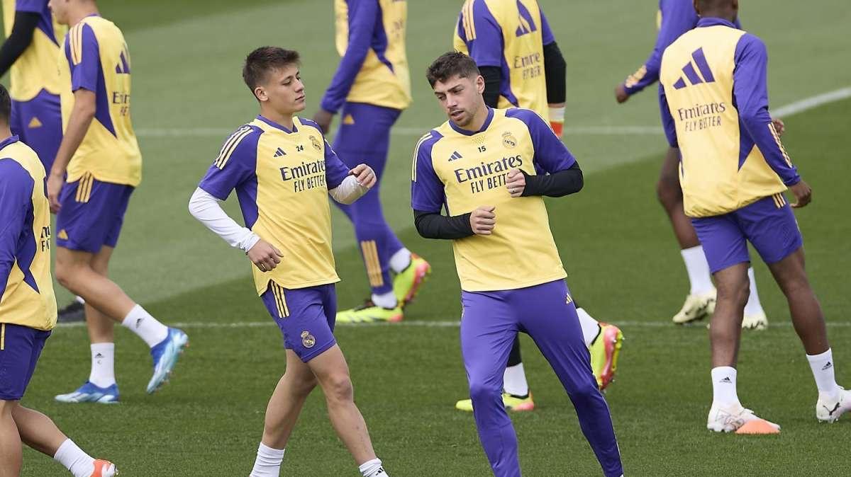 ¡Las mejores imágenes del último entrenamiento del Real Madrid!