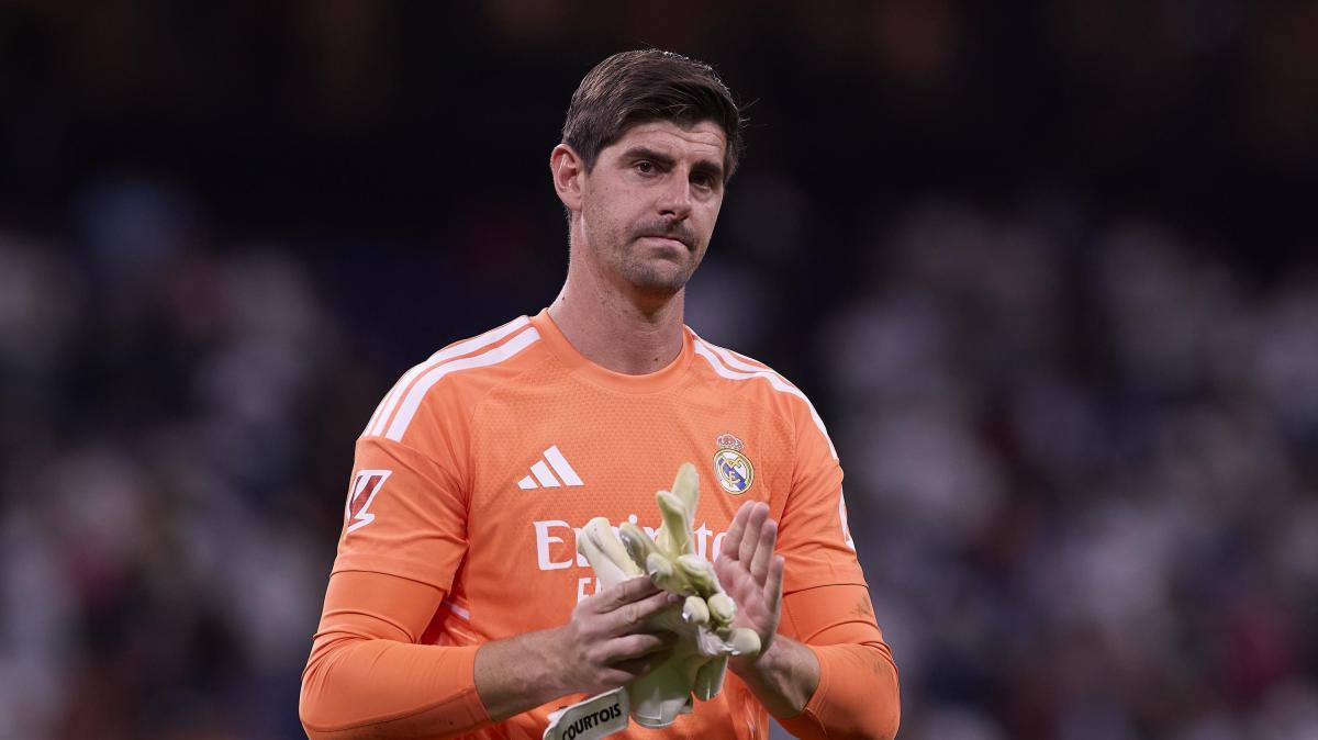 El Real Madrid estudia la renovación de Courtois