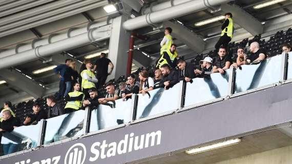 Juve-Frosinone, la Curva Sud potrebbe optare anche stasera per 45 minuti di silenzio