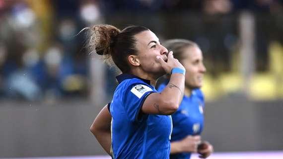 Women's Nations League: prima vittoria dell'Italia di Soncin firmata dalla bianconera Caruso