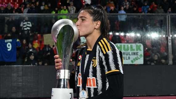 Juventus Women: celebrazione per Peyraud Magnin e Cantore per le 100 presenze in bianconero
