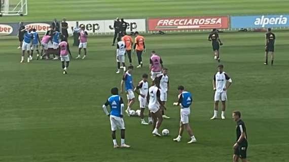 Si avvicina l'ultima amichevole, Juventus al lavoro su possesso e tattica