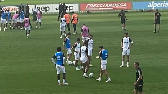 Per la Juve oggi allenamento speciale con i Junior Member