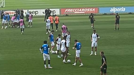 Mattinata di lavoro al JTC, per la squadra esercitazioni tattiche sulla fase difensiva