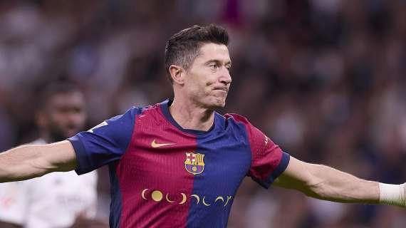 Il Barcellona recupera Lewandowski in vista dell'Inter