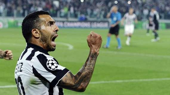 Campionato di Serie A 2013-2014 Juventus-Sassuolo 4-0 MVP Carlos Tevez 