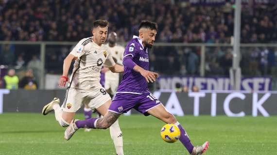 Llorente salva la Roma a Firenze, i giallorossi restano a -10 dalla Juve