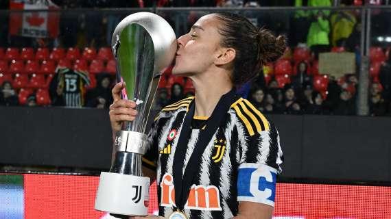 Boattin, 200 con la Juve. Sui social i complimenti della Girelli