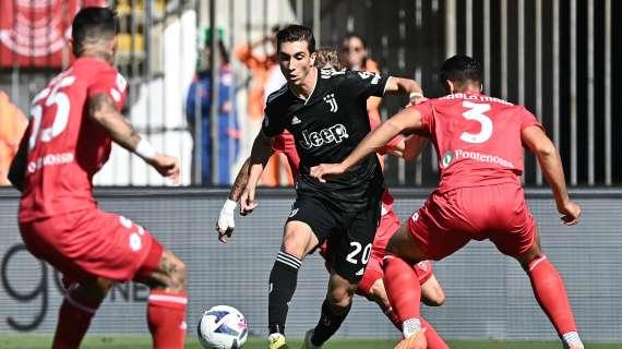 Monza-Juventus: le statistiche dei primi 45 minuti.