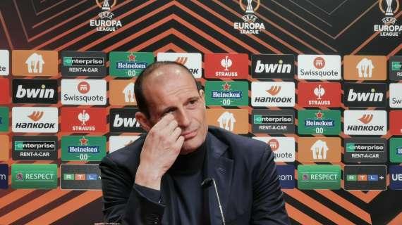 Allegri: “La squadra in campo ha fatto 53 punti e noi lavoriamo su questo”