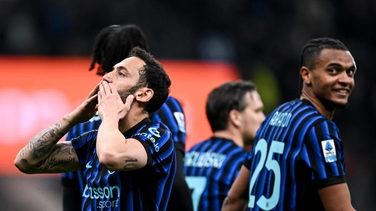 Inter: 2-0 al Genoa e momentaneo + 13 sul Milan: decidono Dimarco e Çalhanoglu