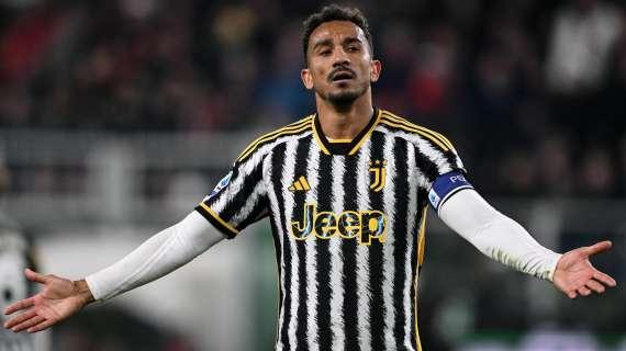 Infortunati Juve, ecco quante gare salterebbe Danilo: a rischio una partitissima