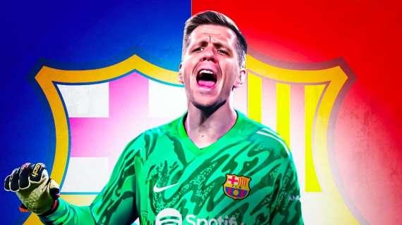 Il Barcellona ufficializza Szczesny, l'ex bianconero firma per un anno