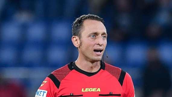 Sampdoria-Juventus, fischia Abisso, al VAR Banti