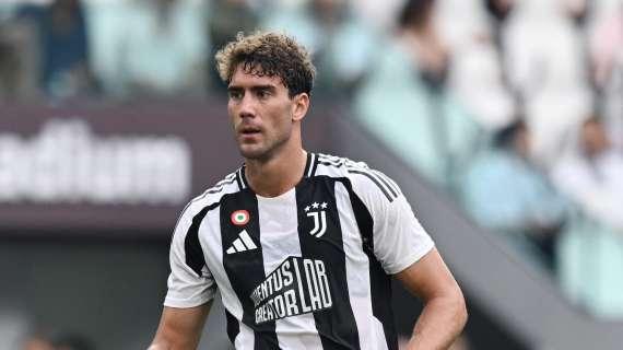 Atlético Madrid-Juventus 0-0, fine primo tempo: Vlahovic spreca, Di Gregorio fa buona guardia