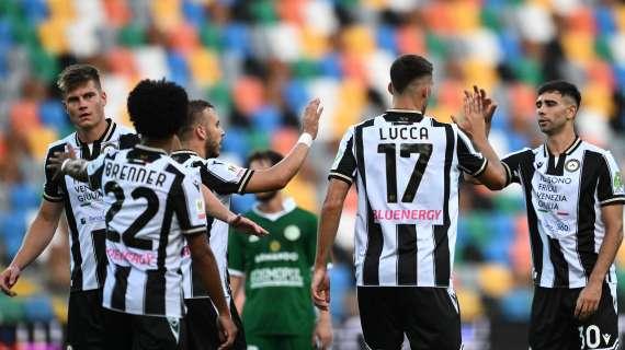 Coppa Italia: 4-0 all'Avellino, Udinese ai sedicesimi