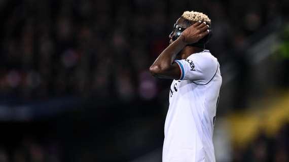 Champions League, San Antonio sbeffeggia Osimhen: ecco la risposta sul rigore