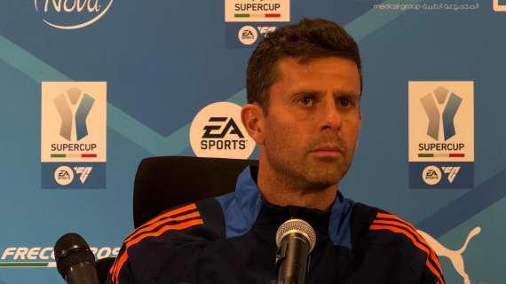 Motta: "Vlahovic sta bene, vedremo se giocherà dall'inizio. Danilo? Gli auguro il meglio"