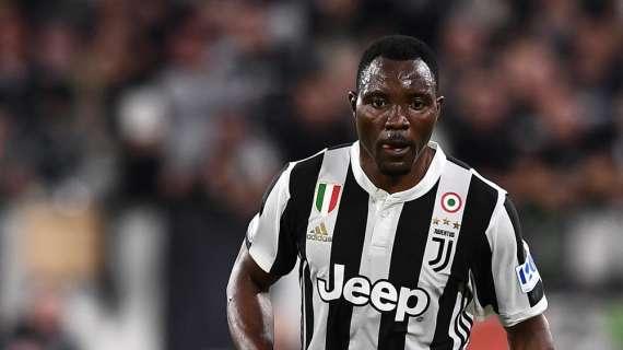 La Juve saluta Asamoah: "Grazie di tutto e in bocca al lupo"