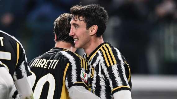 Juventus-Salernitana 6-1: partita senza storia, ora i bianconeri affronteranno il Frosinone ai quarti