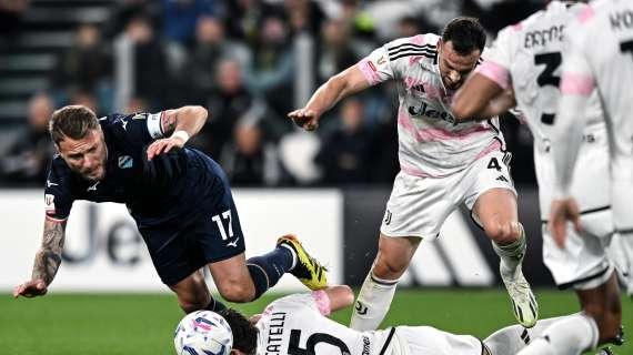 Verso Lazio-Juventus, ci sono due diffidati tra i bianconeri