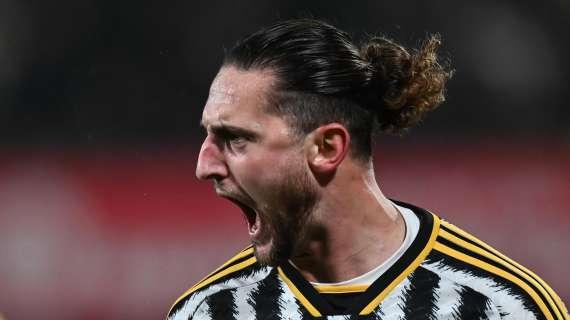 Juve-Rabiot rinnovo del contratto con vista scudetto 