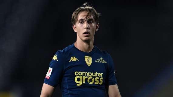 Empoli in ansia per Fazzini, out in Nazionale: a rischio la Juve