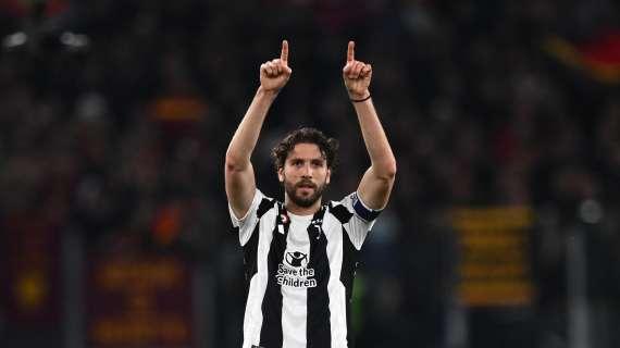Locatelli: "Col Bologna gara fondamentale. Ora sono più maturo. E Yildiz ha capito l'errore"