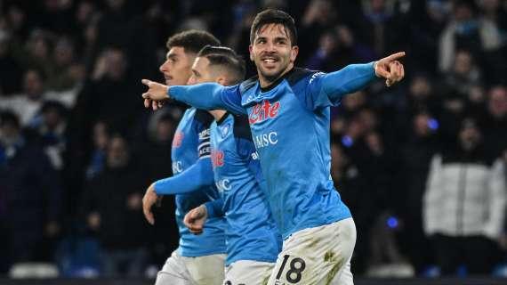 Serie A, il Napoli batte la Roma nel finale: Simeone è decisivo