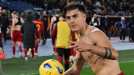 Roma, l'ex Juve Dybala glissa sul futuro: "Non conosco il futuro, mi godo il momento"