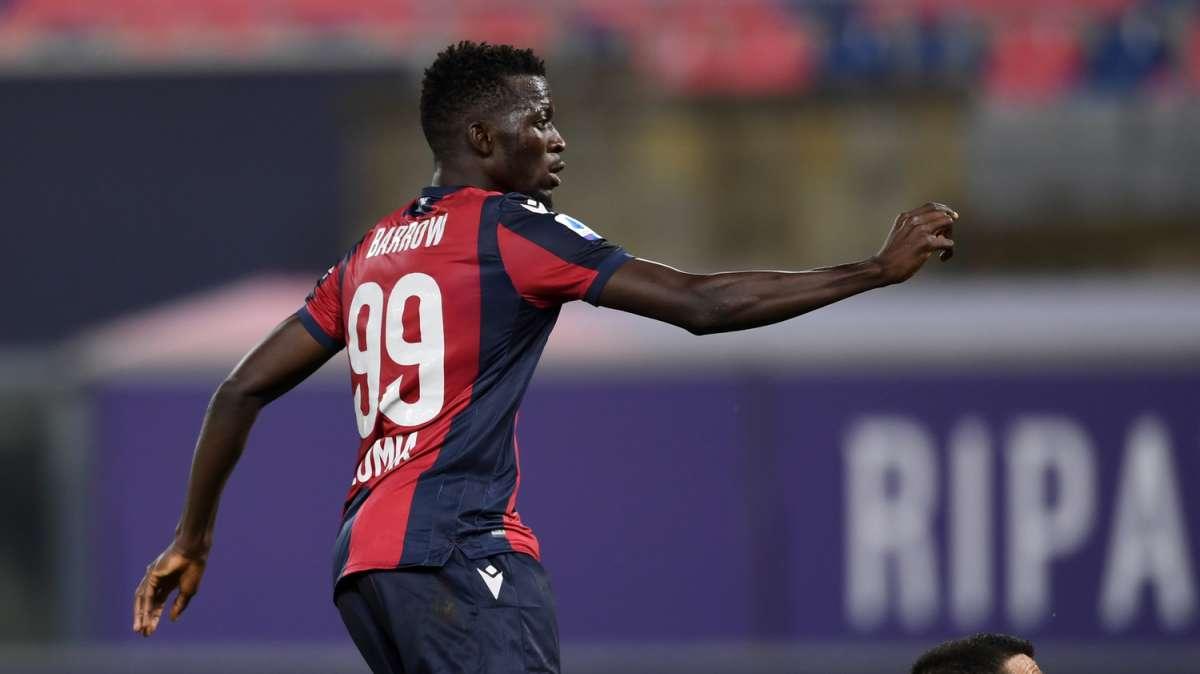 La felicità di Musa Barrow dopo la rete al Napoli