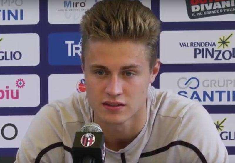 Svanberg: "A Bologna c'è l'ambiente giusto per crescere"
