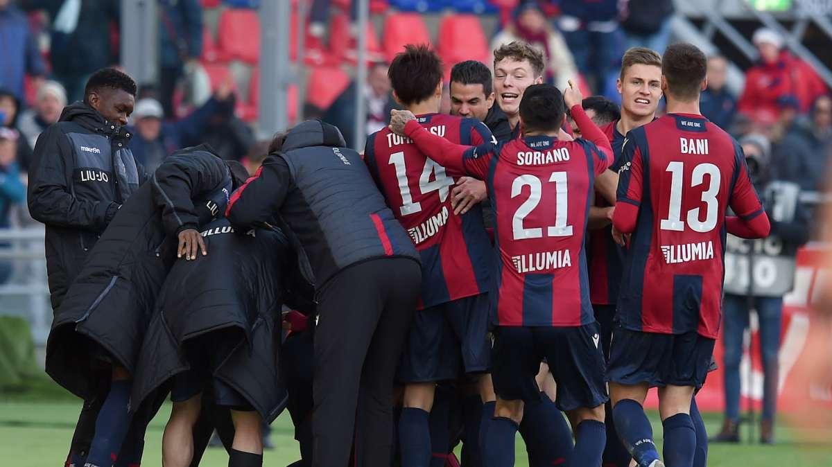 Ripresa degli allenamenti: tutti i rossoblù in gruppo
