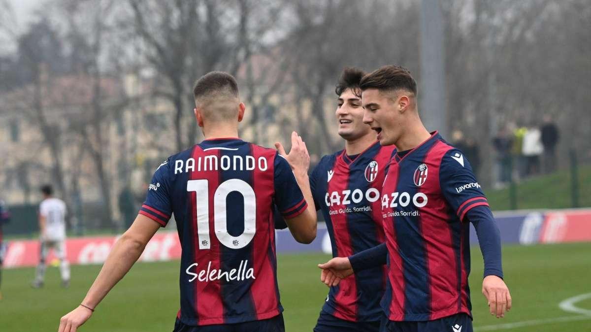 La Primavera batte il Cagliari 3-2 a Casteldebole: reti di Raimondo, Urbanski e Anatriello