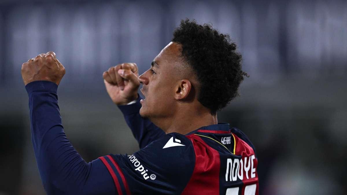 Ndoye: "E' bello giocare al Dall'Ara. Dobbiamo arrivare il più Ion alto possibile"