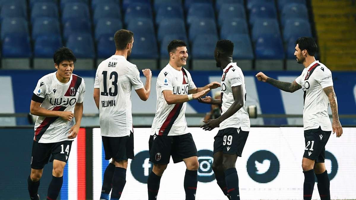 Le pagelle di Sampdoria-Bologna: pazzesco Barrow, Orsolini prezioso