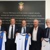 I vertici della Lega Pro in visista al Savoia