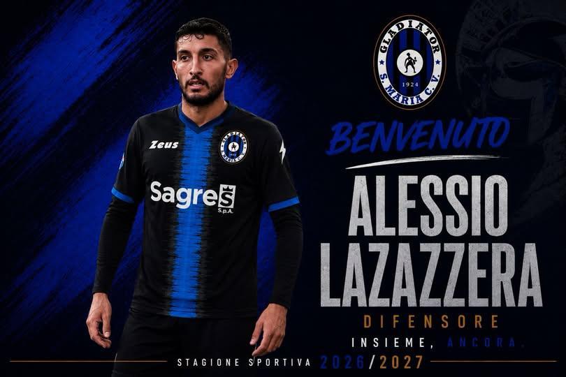 UFFICIALE- Gladiator, ecco  Alessio Lazzazera