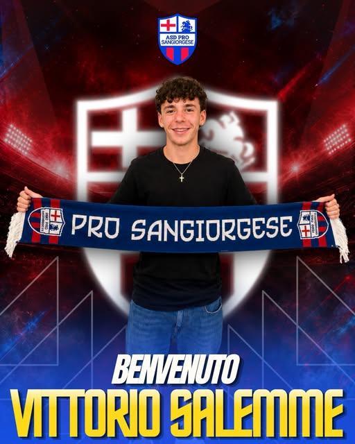 UFFICIALE-PRO Sangiorgese, ecco  Vittorio Salemme