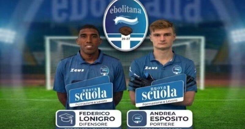 UFFICIALE- Ebolitana, ecco il difensore Lonigro e il portiere Esposito