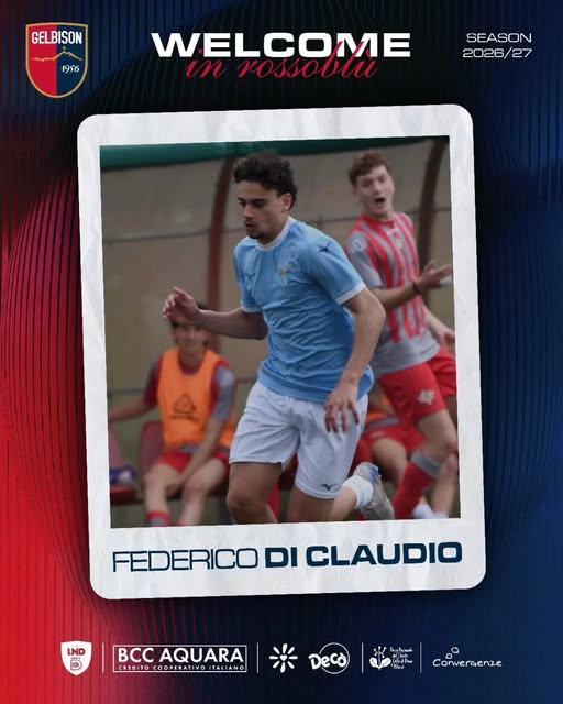 UFFICIALE-Gelbison, ecco  Federico Di Claudio