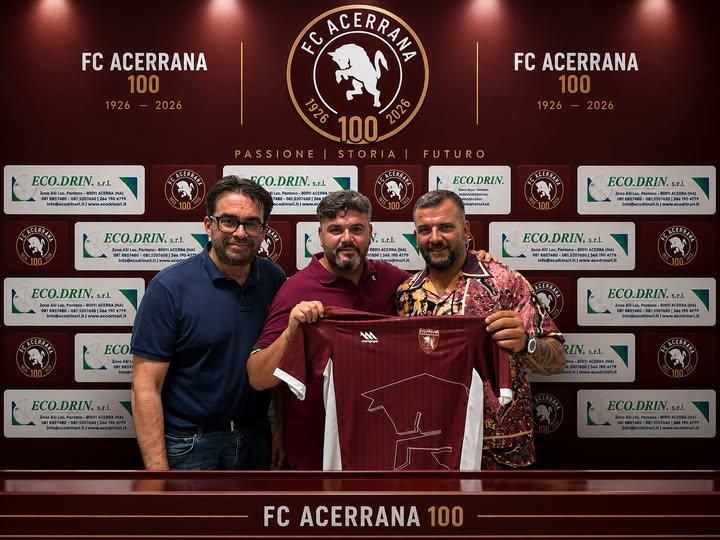 UFFICIALE-  ASD Acerrana 1926, Vincenzo Di Buono neo allenatore