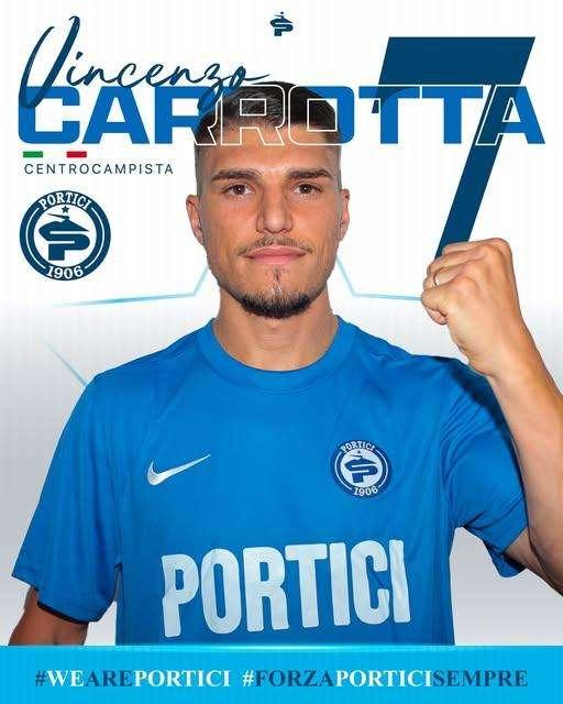 UFFICIALE-Portici 1906, ecco  il mediano Carotta