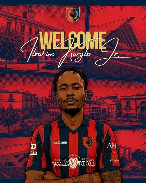 UFFICIALE-Afragolese, ecco Ibrahim Kargbo Jr