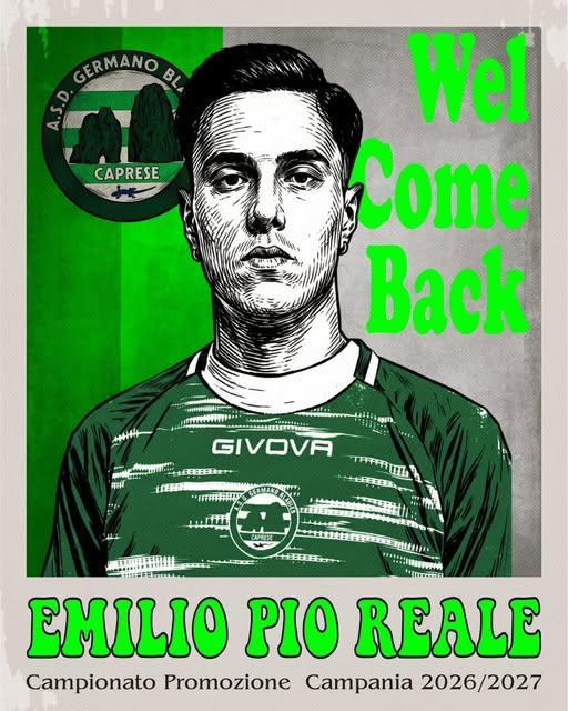 UFFICIALE-ASD GB Caprese, ecco Emilio Pio Reale