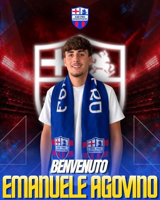 UFFICIALE-Pro Sangiorgese, ecco il portiere Agovino