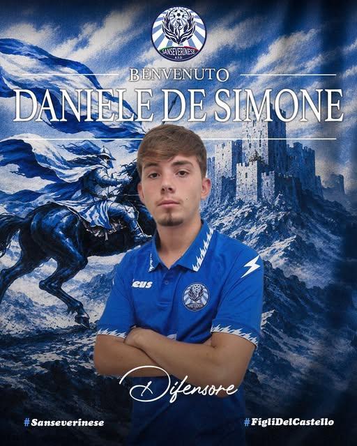 UFFICIALE-Sanseverinese, ecco Daniele De Simone